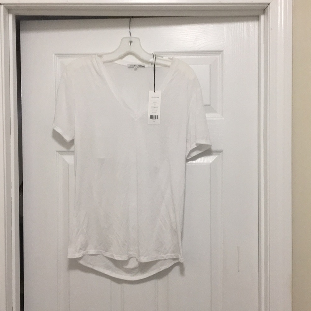 Helmet Lang open back tee